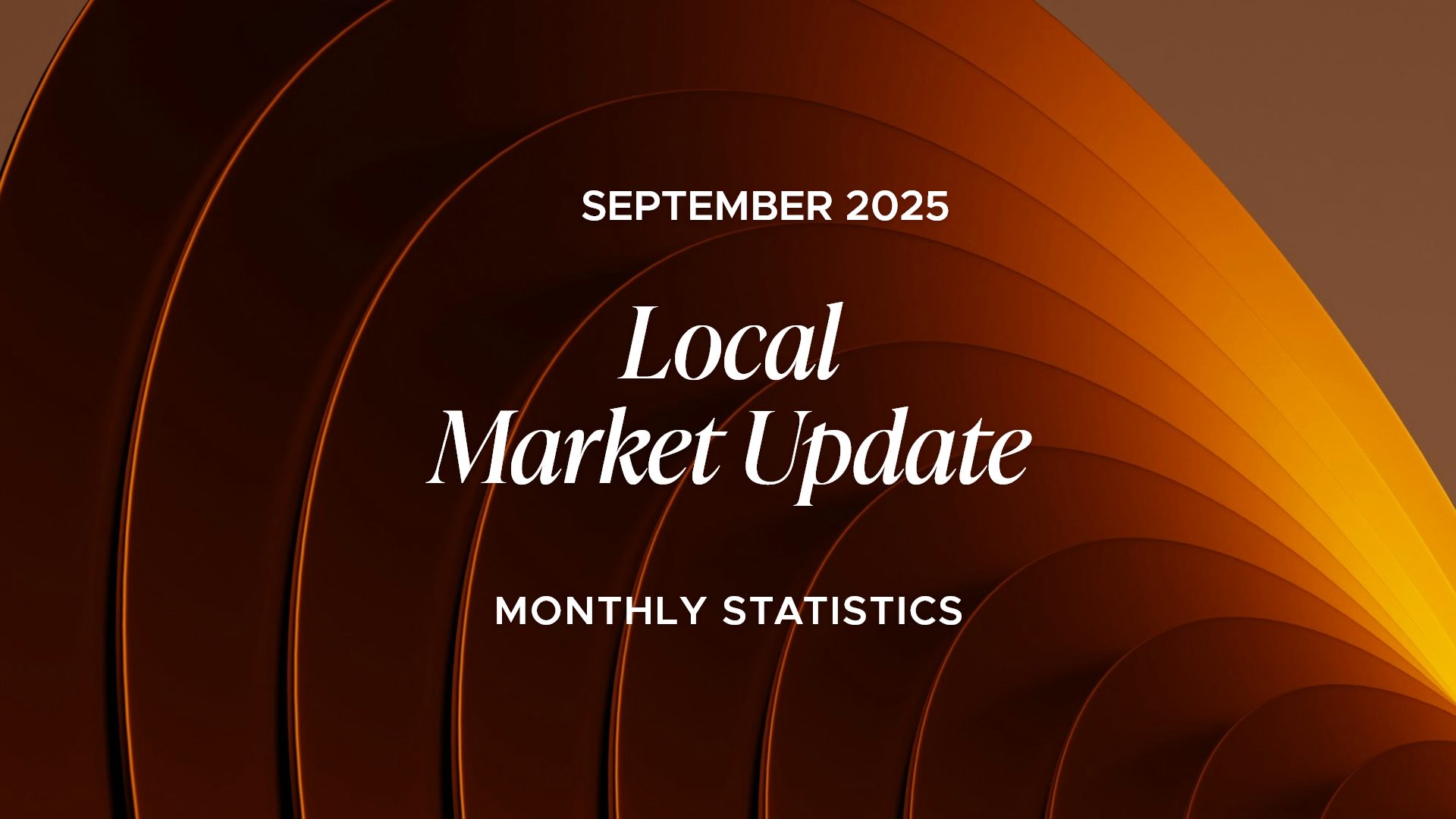 September - Local Market Update